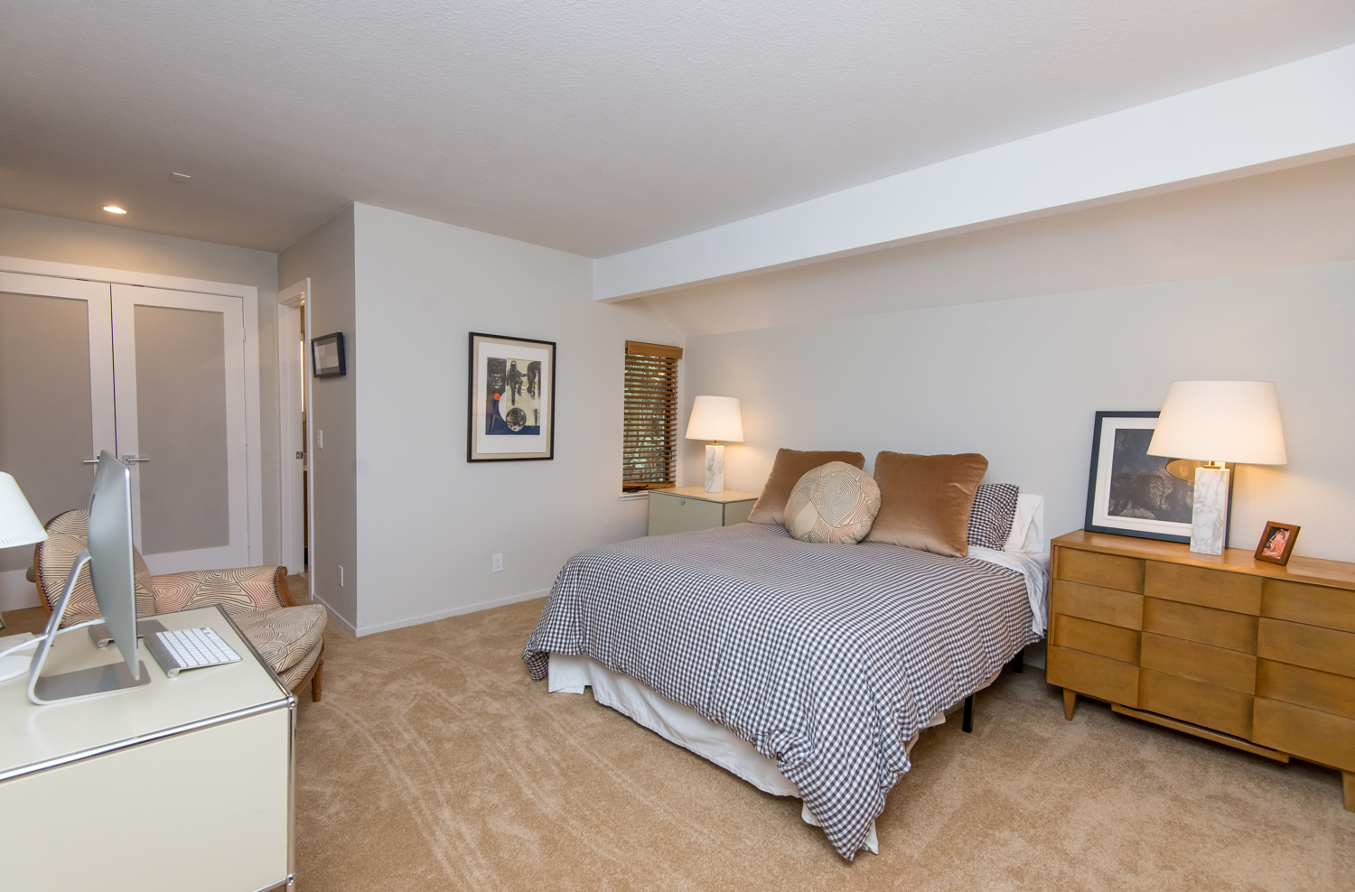 Master bedroom closet and ensuite bath.
