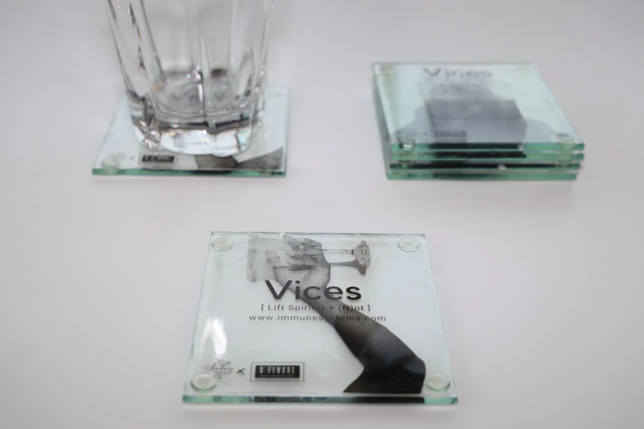 Vices Coaster Set
