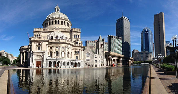 The first church of christ, scientist, boston, MA.