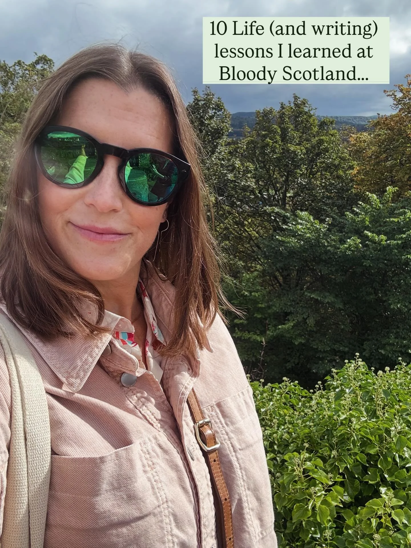 10 Life (and writing) lessons I learned at this year’s Bloody Scotland…
If you’re reading this and you’re yet to attend the festival, take it as your sign to book in for next year. 
You can sign up to the newsletter and fin