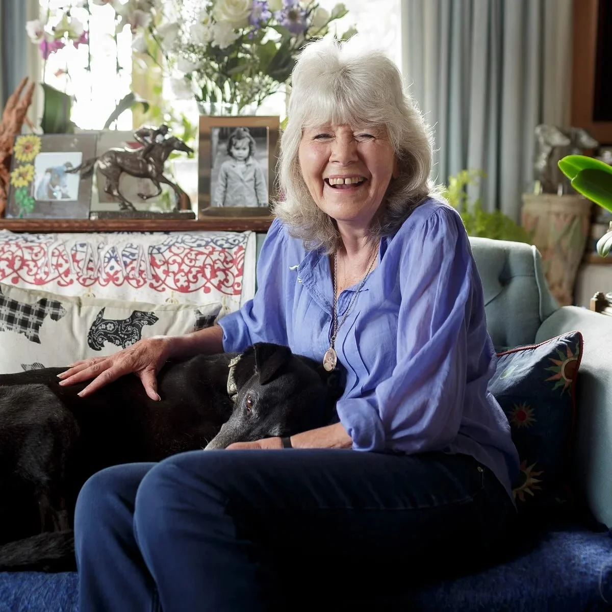 Darling Jilly Cooper.
I was a teenager when Riders first found its way into my hands. At that age, my three main interests in life were horses, books, and boys, so it very much felt like a novel written for me. My mum, elder sister and me all became