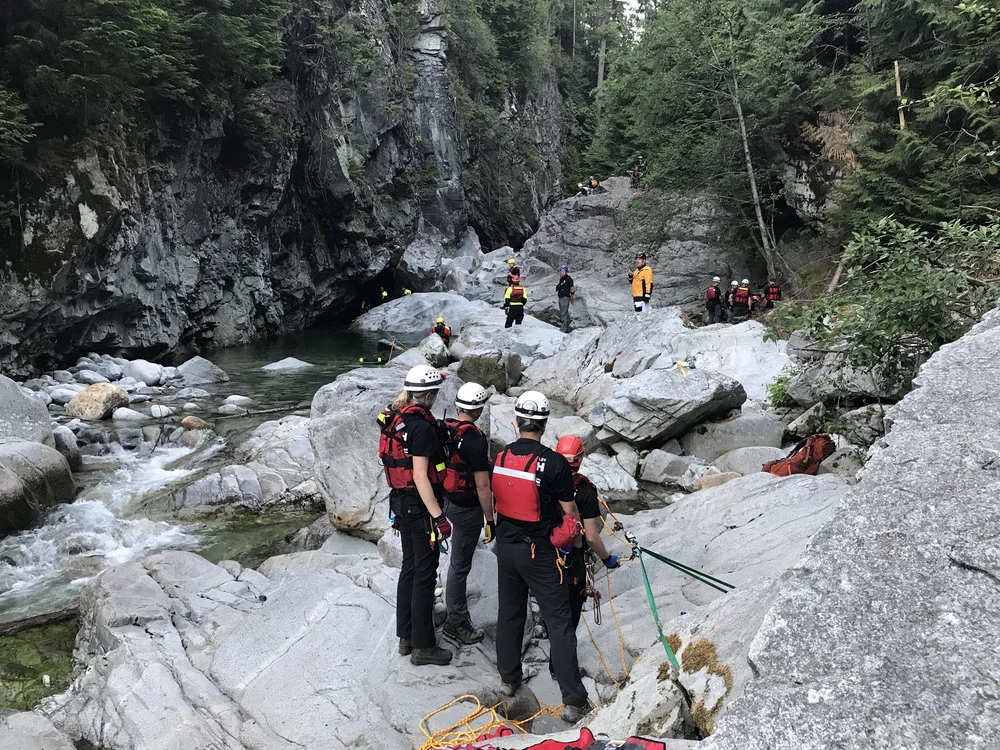 Joint Technical Skills Exercise - Swiftwater & Rope Teams — CFV SAR