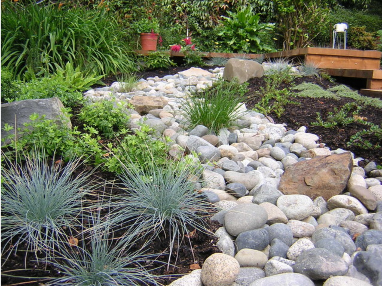 How To Build A Dry Creek Bed The, Dry River Bed Landscaping