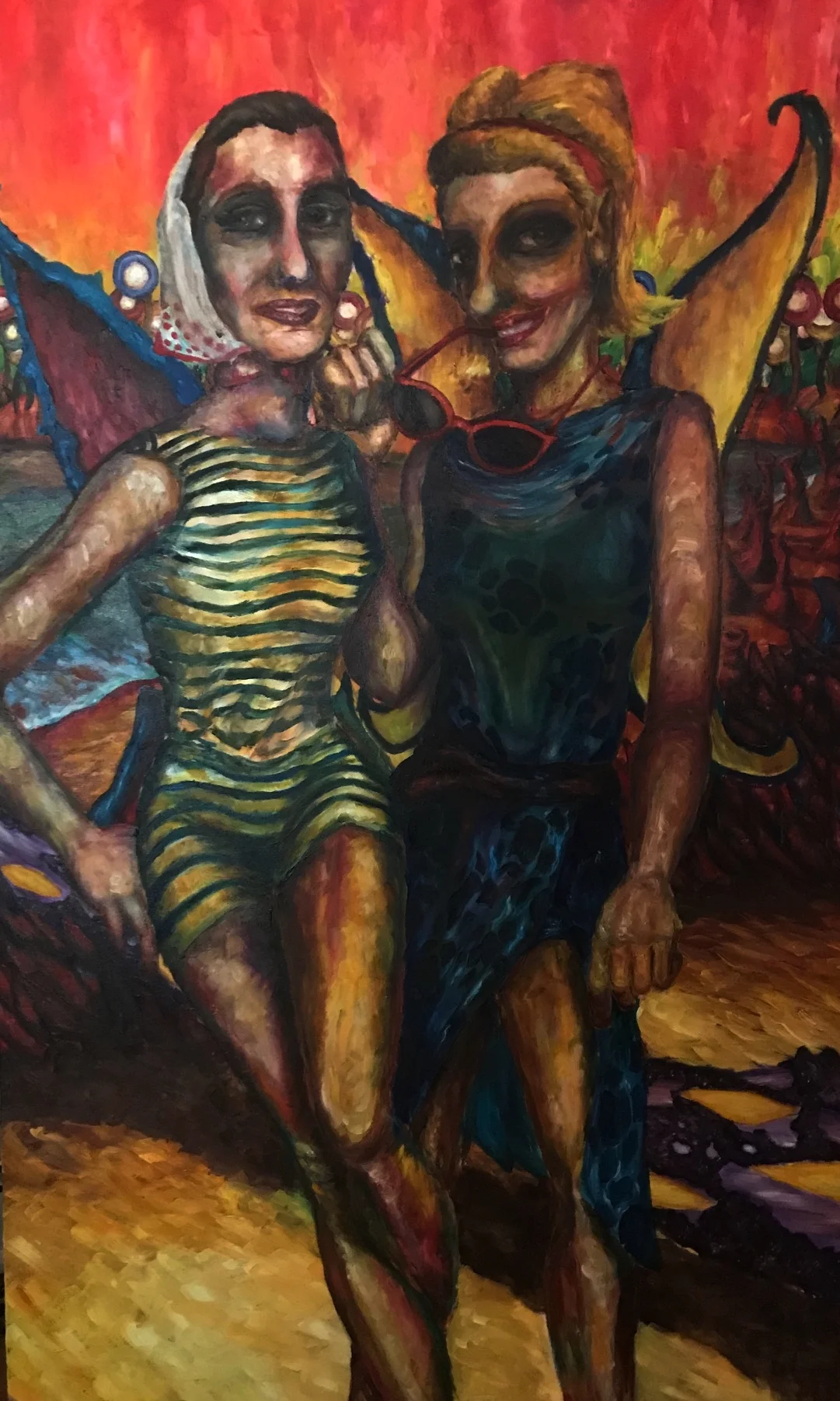 36"x 48". Oil on canvas.