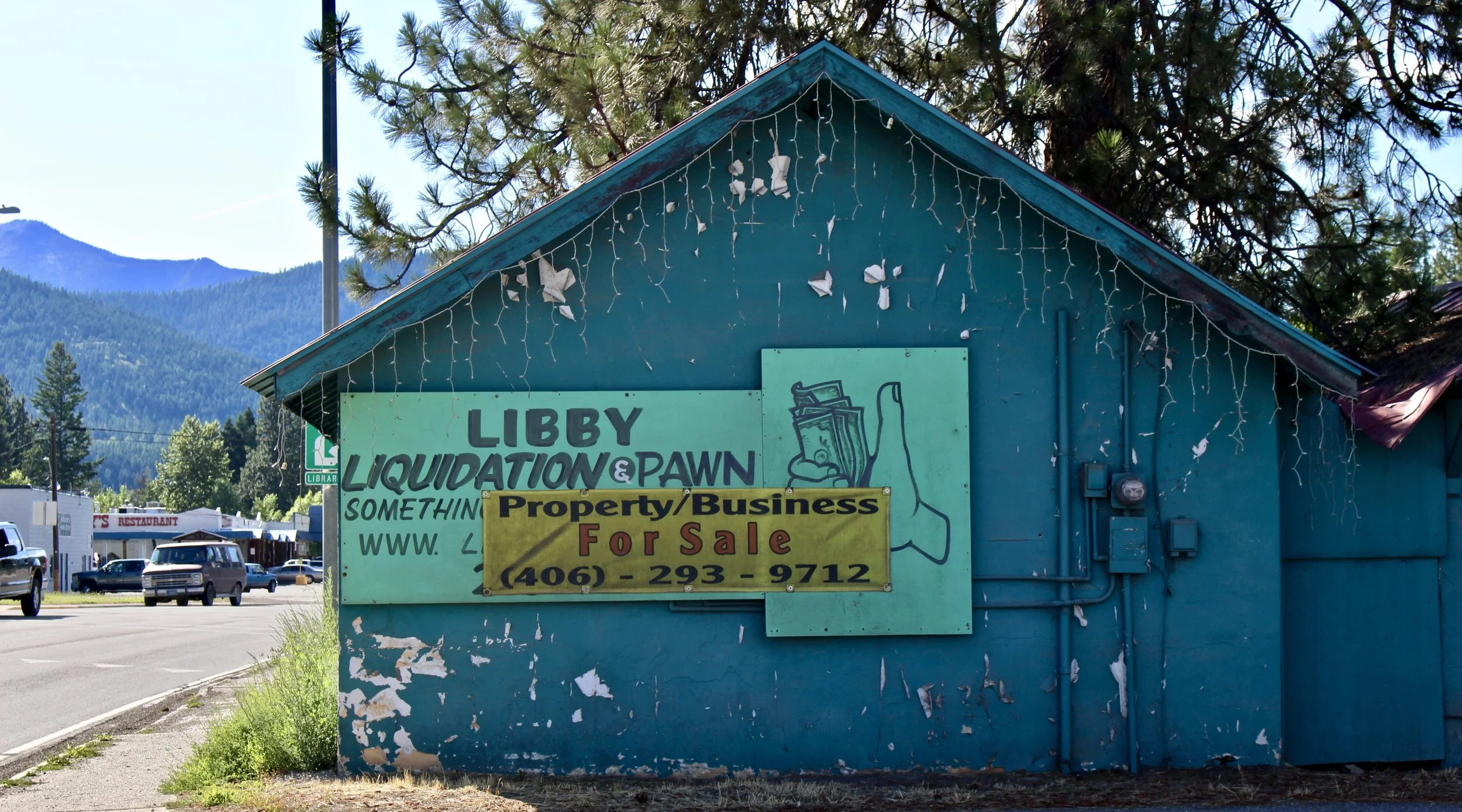 The pawn shop, ironically, for sale