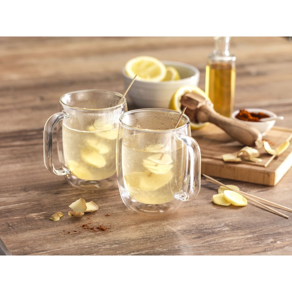 Sorrento 12 oz Glass Coffee Mug set — Relish Kitchen Store