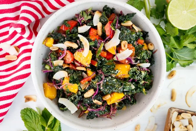 Mango and Kale Salad