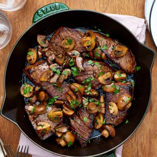 Cast Iron Steak How To Cook Marinated Sirloin Steak On Stove Cast