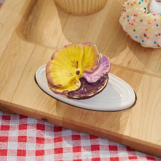 NEW: Nora Fleming Pansy Pop mini