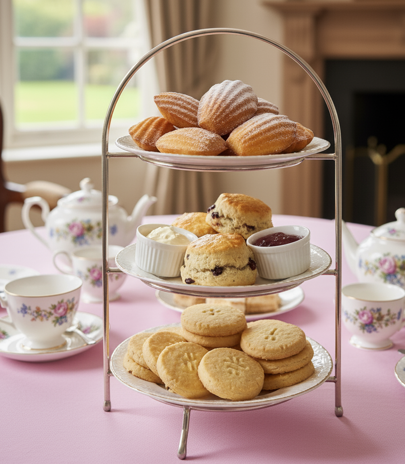 Saturday, April 11, 11am: High Tea & Pastries