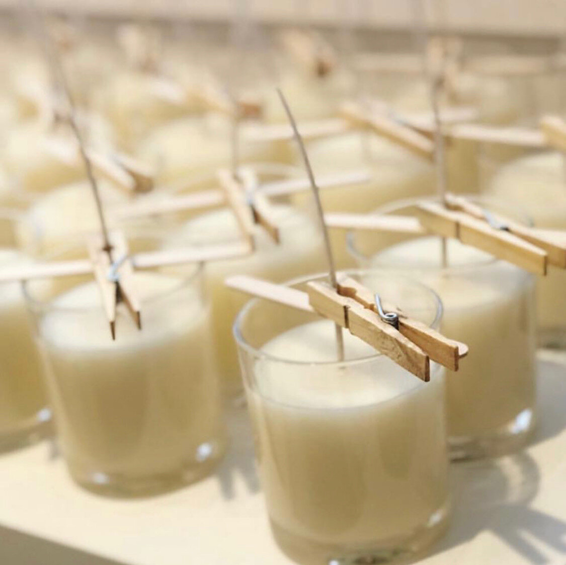 First hand experience creating great soy wax candles in clear glass jars
