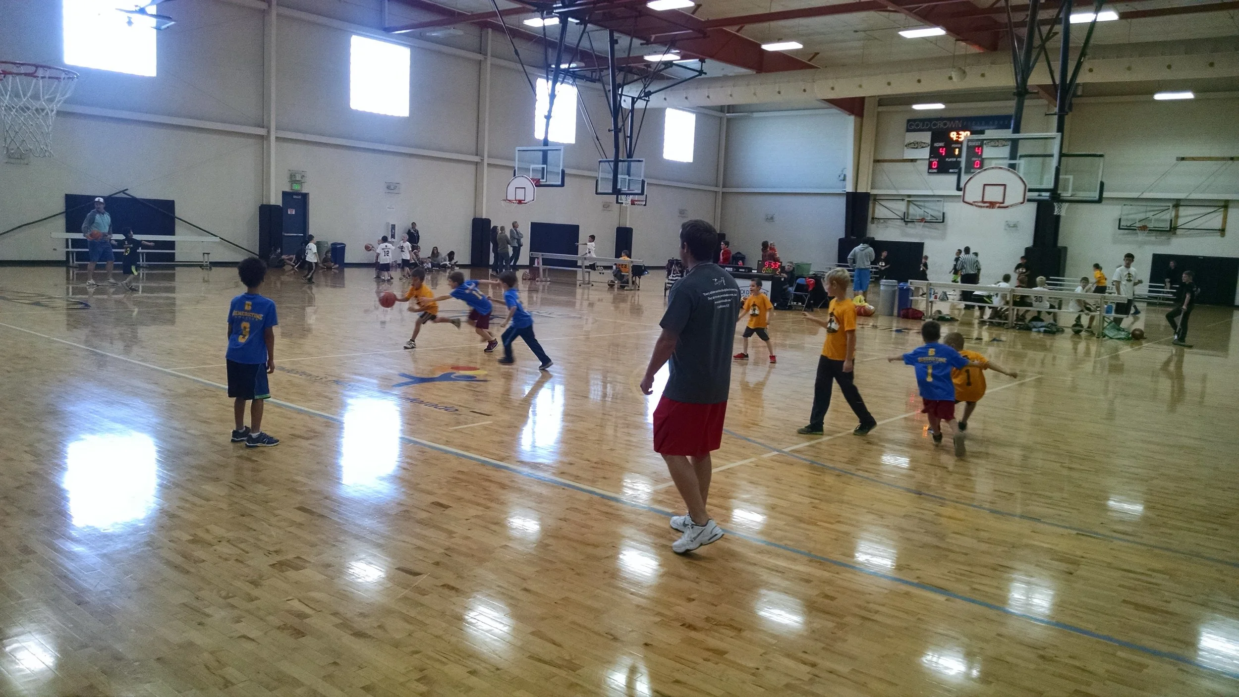Winter Catholic Homeschool Basketball Class
