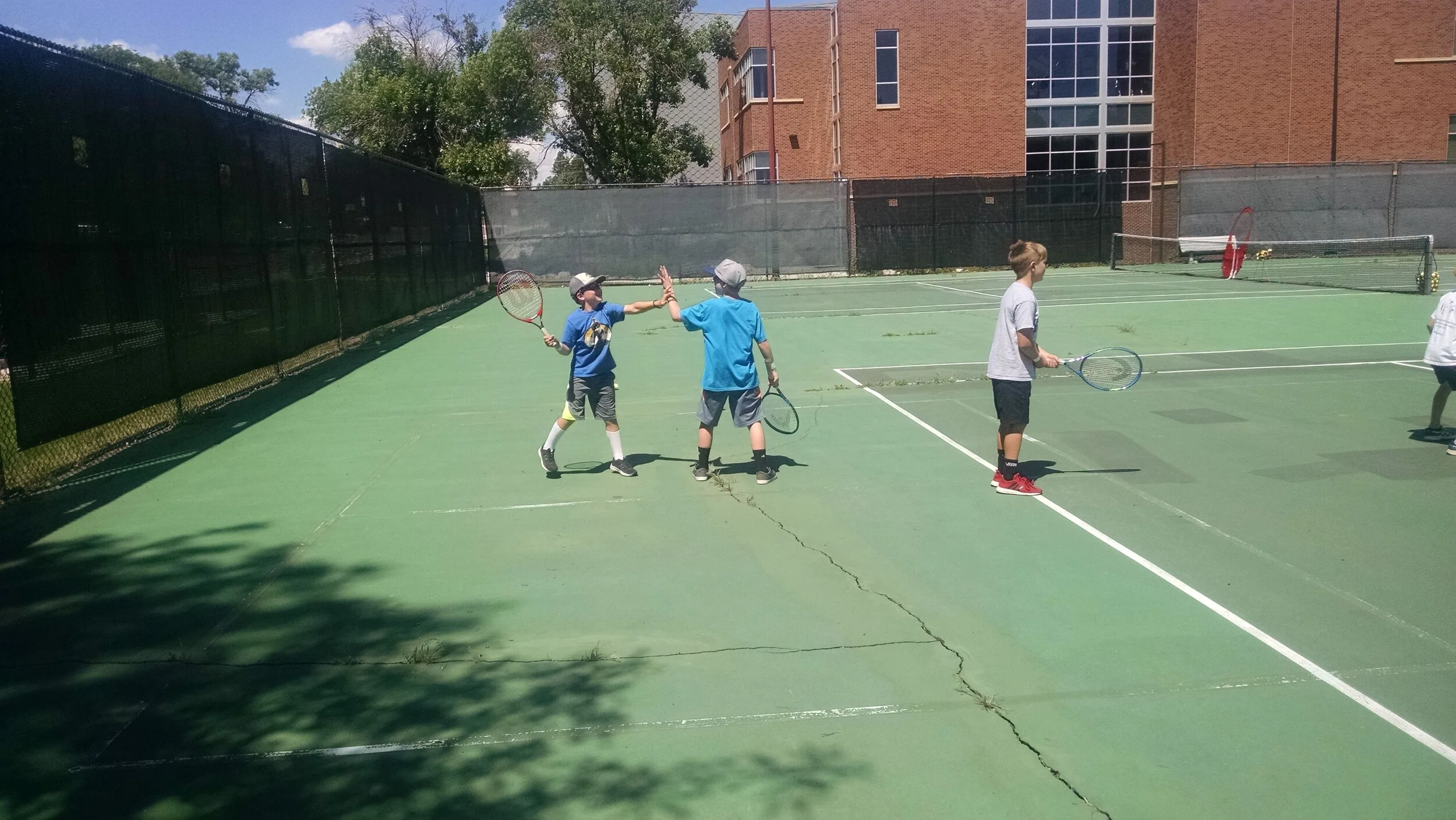 Boys Tennis Camp, Incoming Grades 1-8, June 15-19