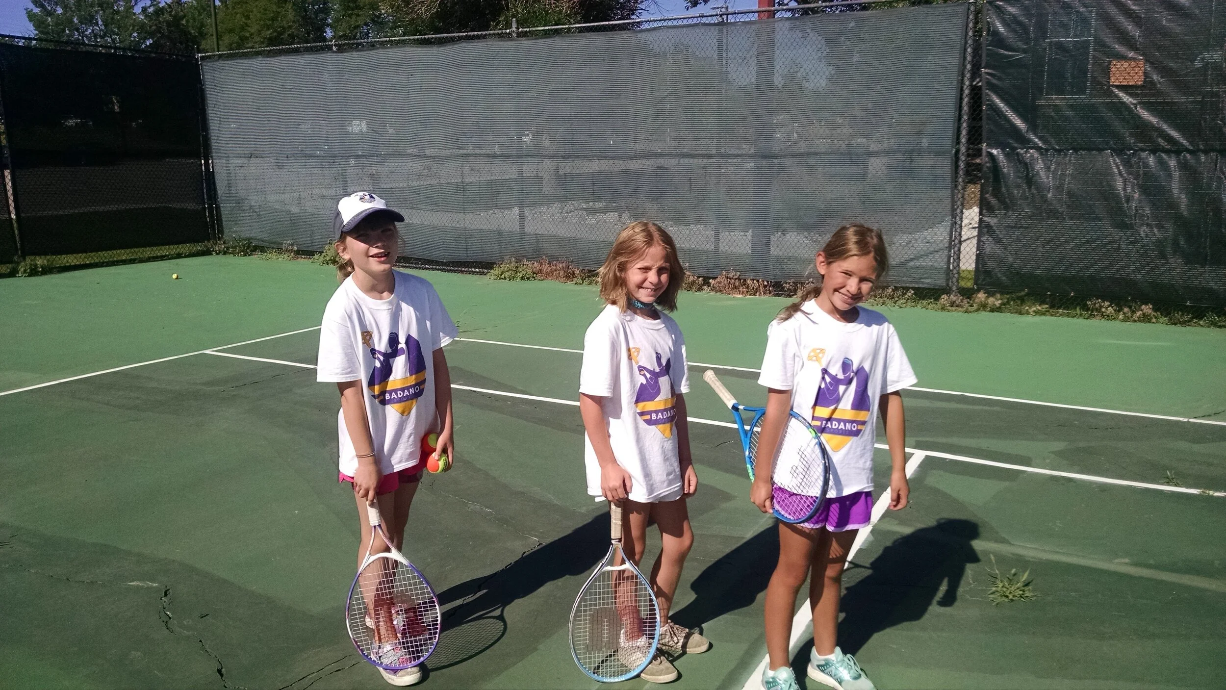 Girls Tennis Camp, Incoming Grades 1-8, June 22-26