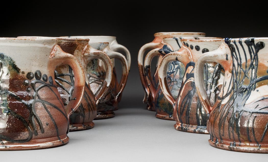 assorted mugs soda fired.jpg