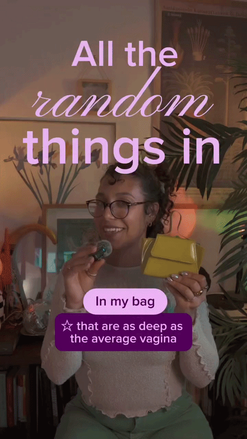 All the random things in my bag