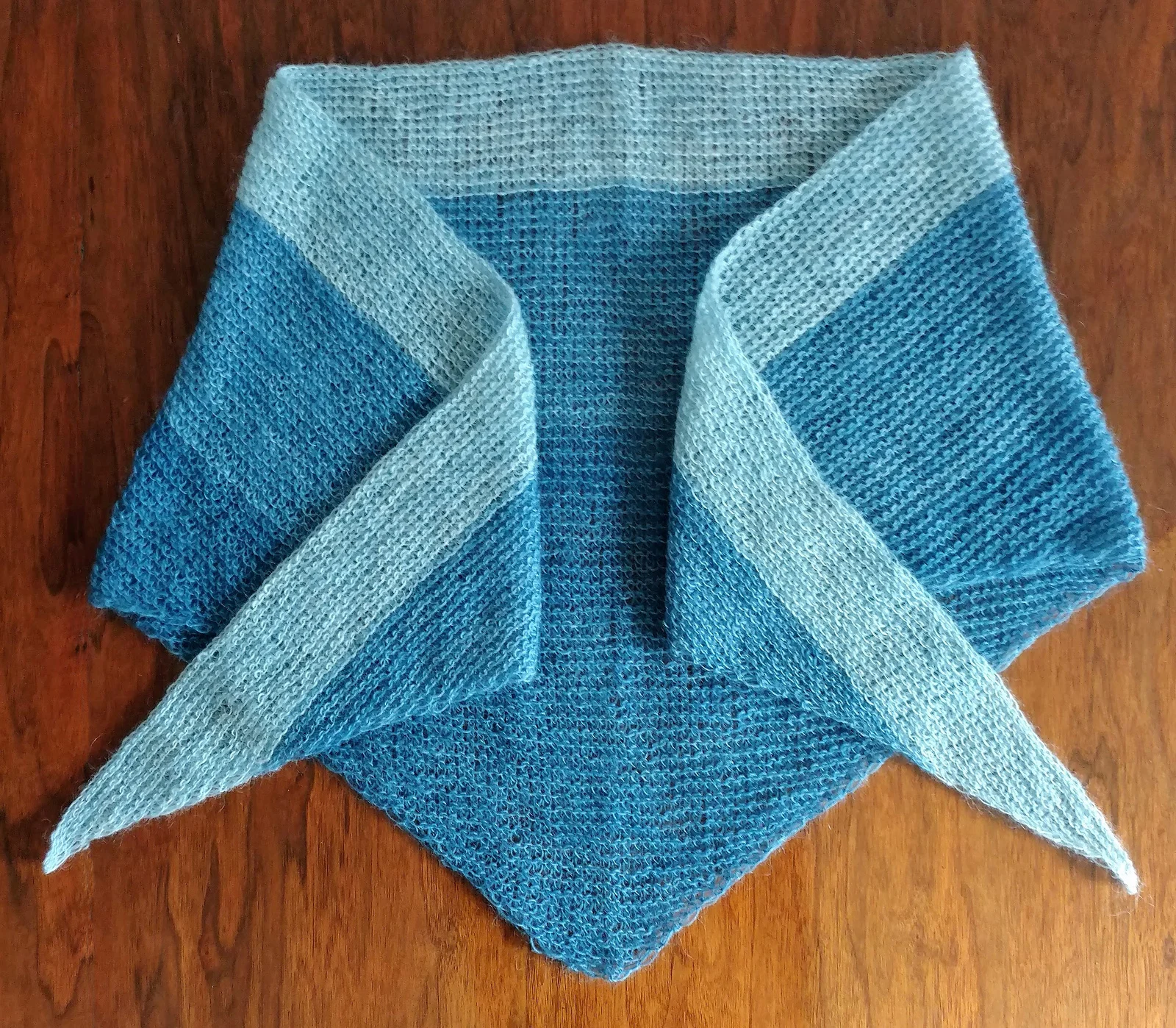 Twisted Garter Shawl