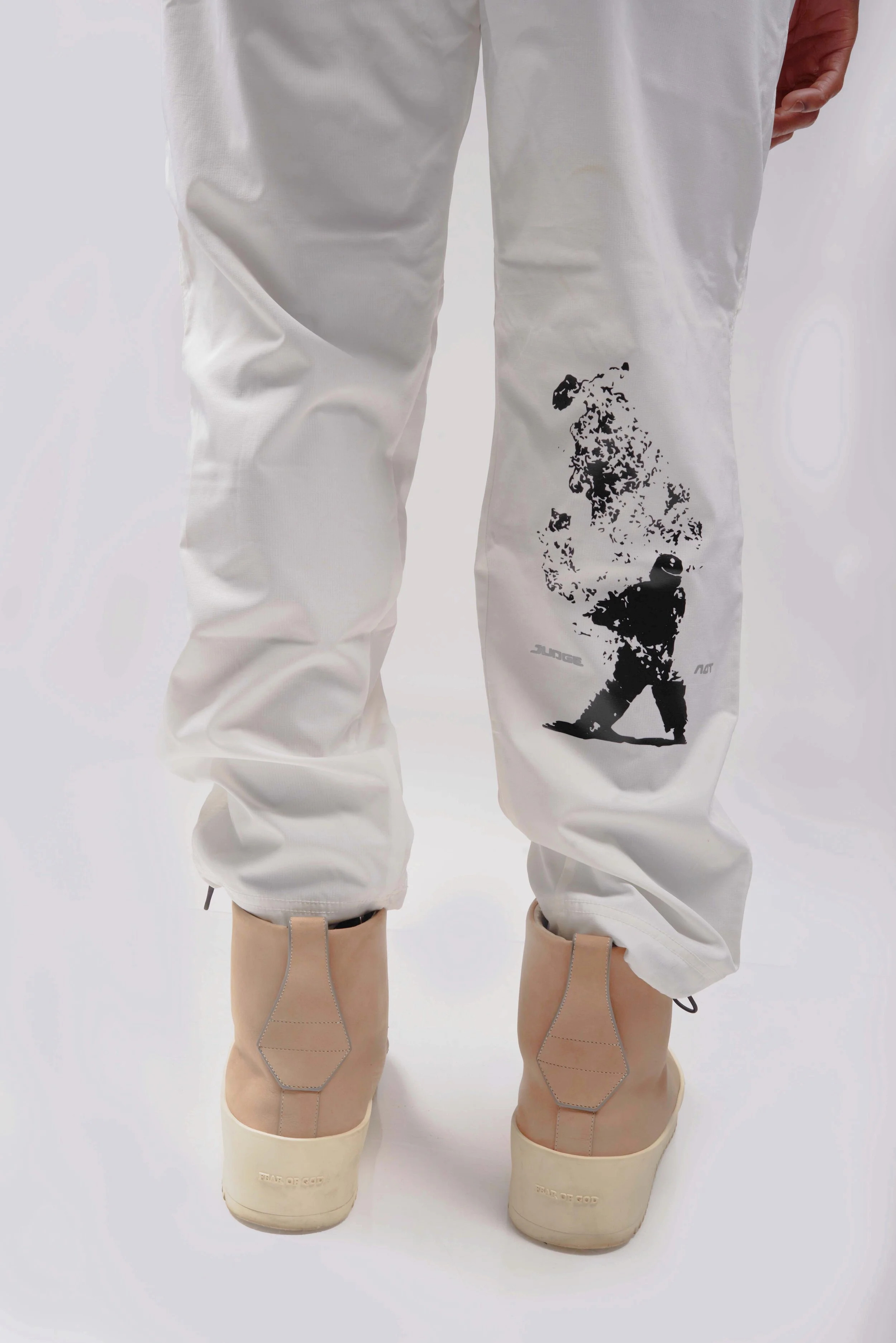 White Judge Not 3M Joggers back.JPG
