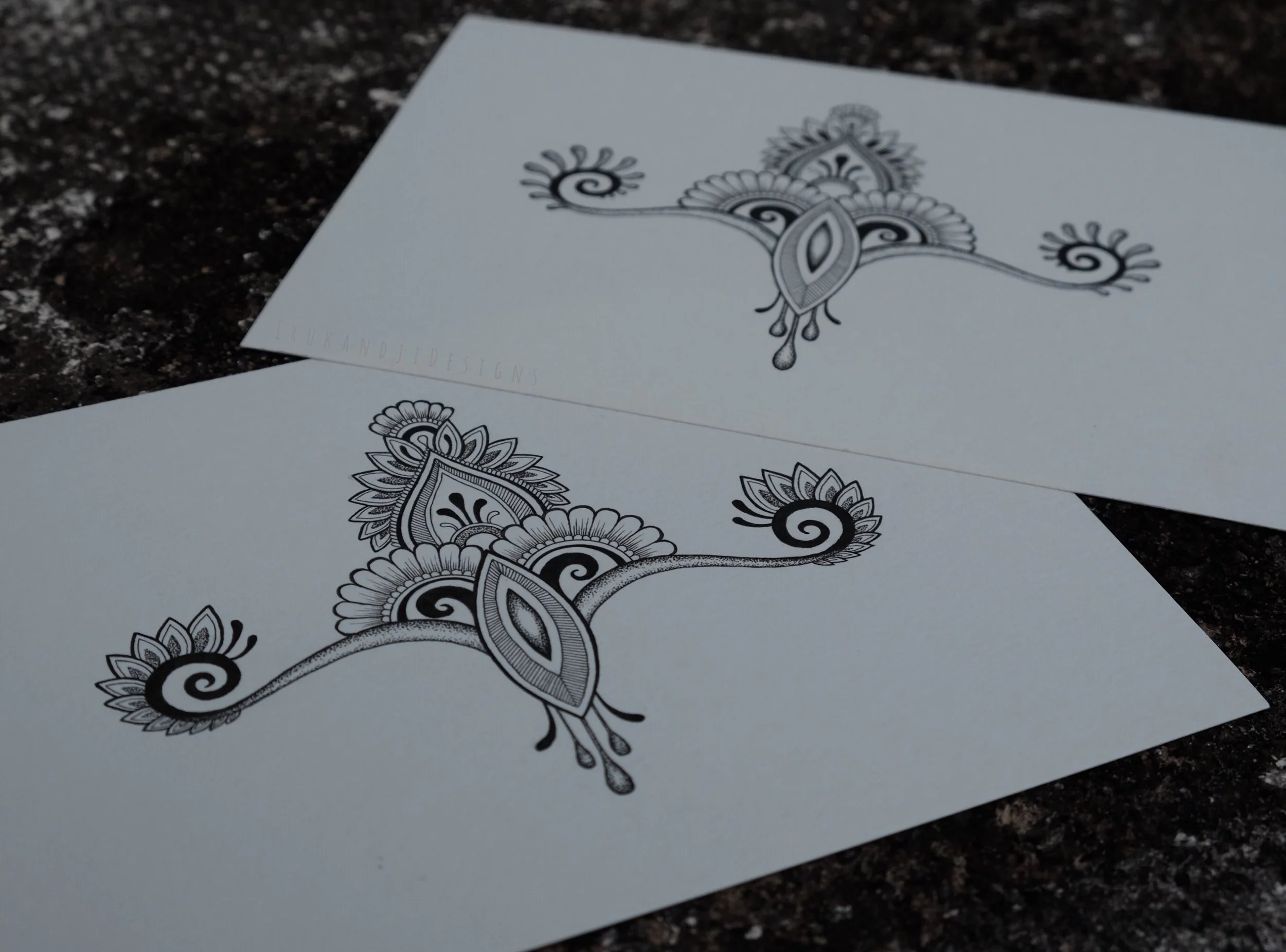 mehndi style designs