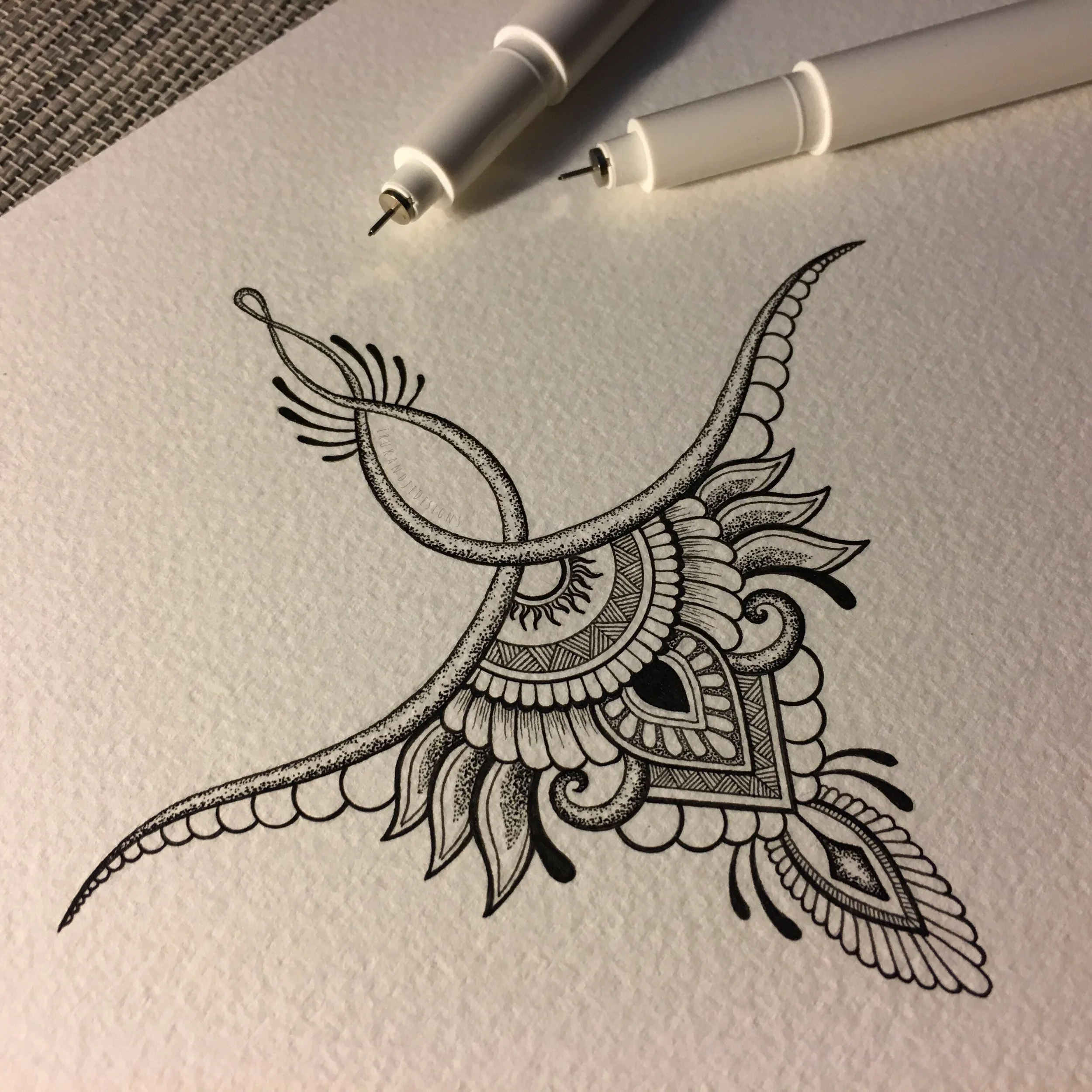 intricate ornamental design