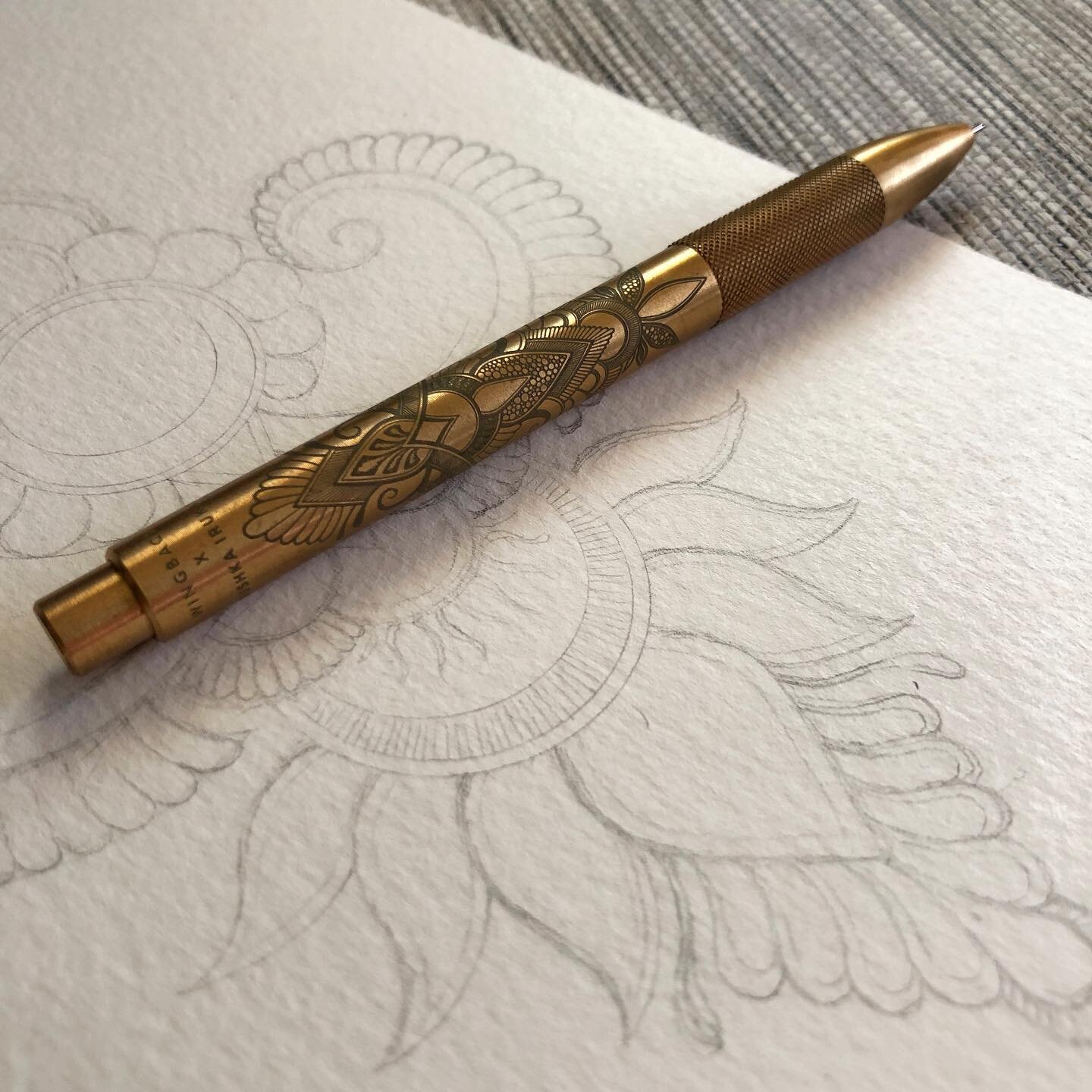 Earlier this year I had the absolute honour to be invited to work with @wearewingback again on another one of their wonderful limited edition Artist Series- the Mechanical Pencil!
I am ridiculously happy with the result, and so proud to see my name o