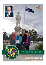 2013 South West Slopes ANZAC Day Booklet