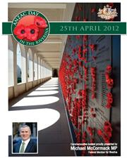2012 South West Slopes ANZAC Day Booklet