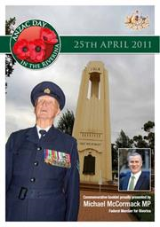 2011 MIA ANZAC Day Booklet