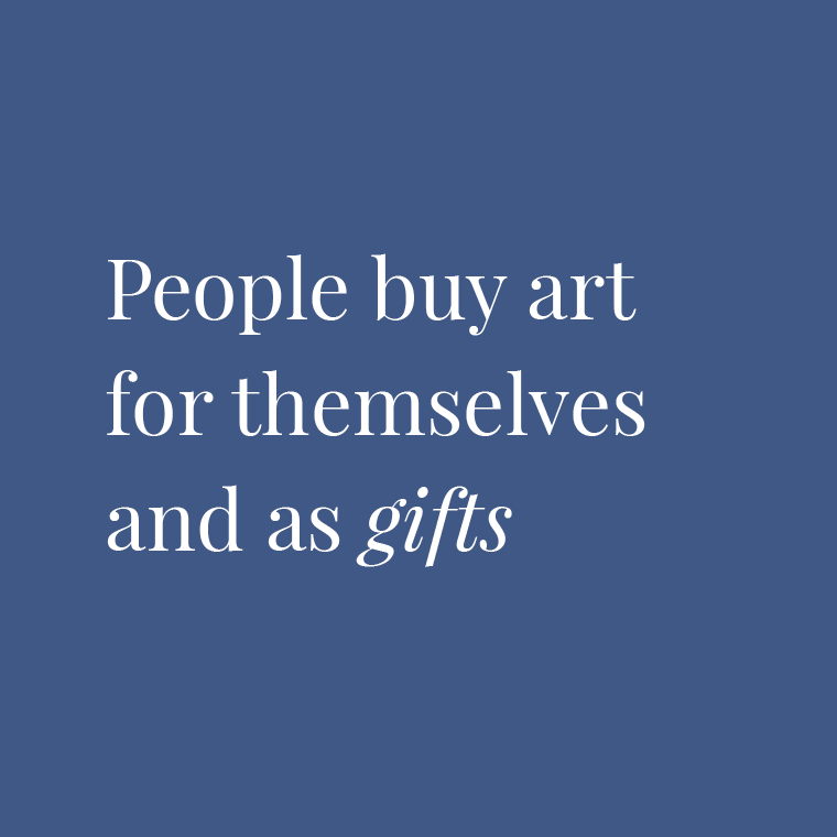 Image - People buy art for themselves and as gifts