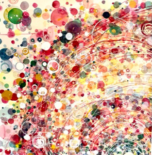 Chie-Yasuda_rhythm-of-universe_28x28-watercolor-on-paper-canvas-2000.png