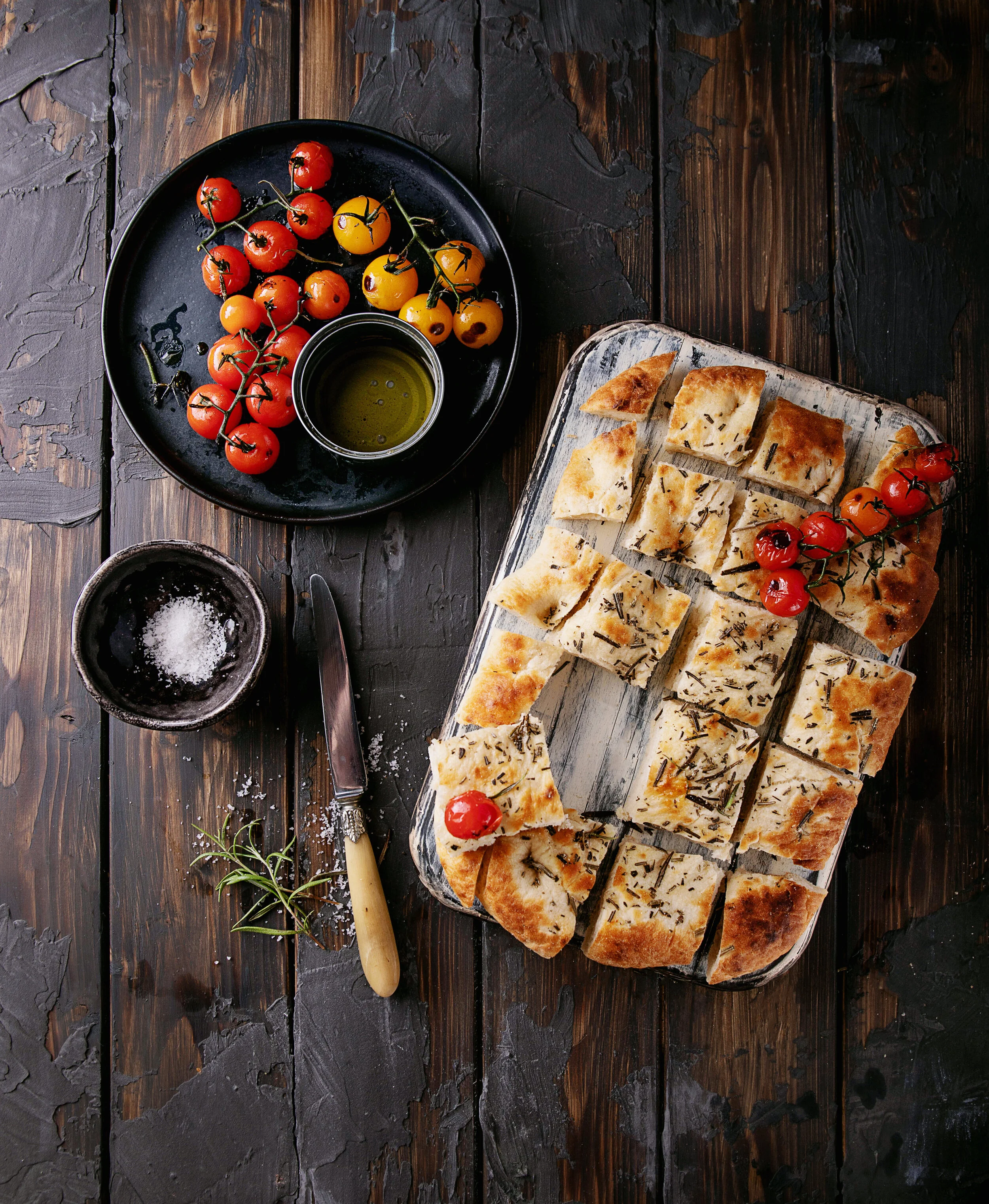 Rosemary &amp; Sea Salt Focaccia