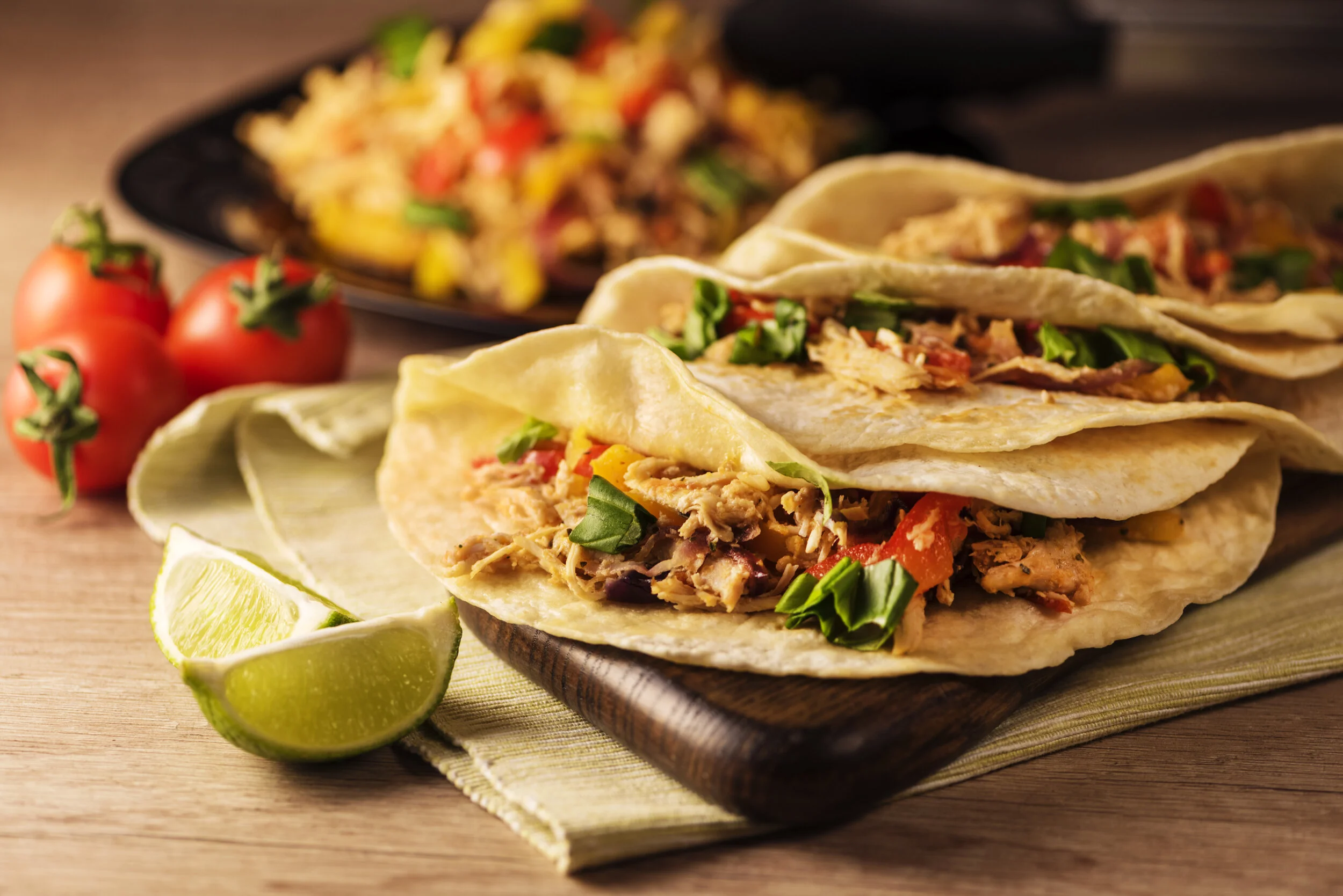 Spiced Chicken Tacos