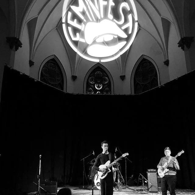 We 🖤 @nat.harvie for both being our sound person &amp; gracing our stage with their Trio on night 1 #femnfest18