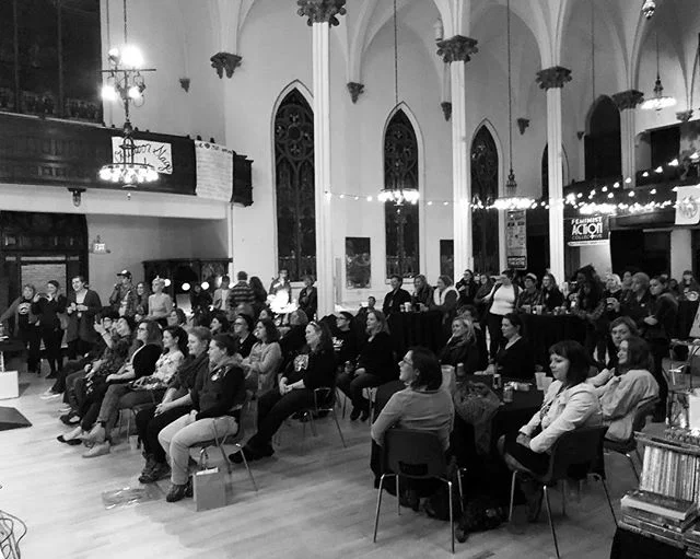 An enthralled audience during @superiorsiren&rsquo;s night 1 set #femnfest18.