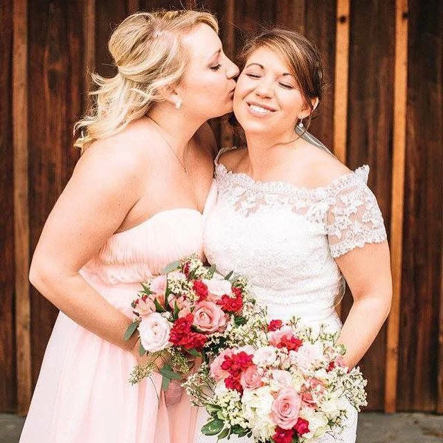 “In this picture, it looks to be a very special and happy day for my sister and family. Although, I was and still am very happy for my sister and new brother-in-law, this was an extremely difficult day and I was on the verge of breaking down all day…