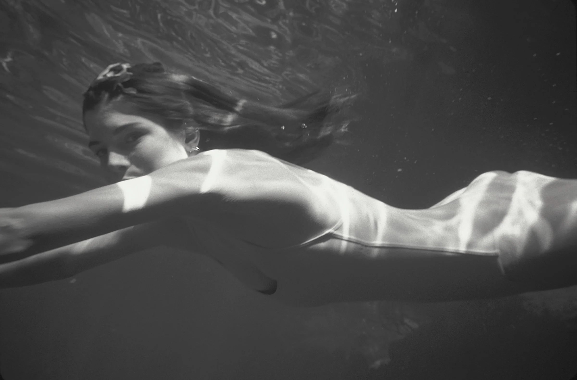 Slipping into silence.