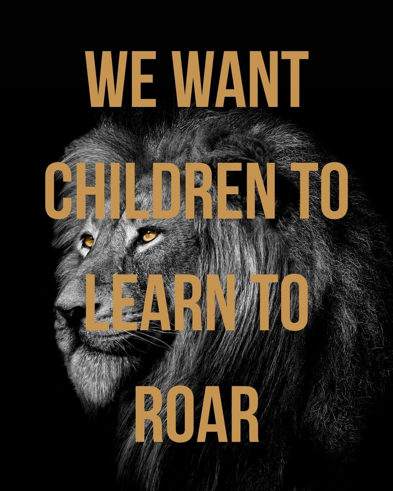 Let&rsquo;s work together so our survivors can ROAR on those who hurt them! 🦁