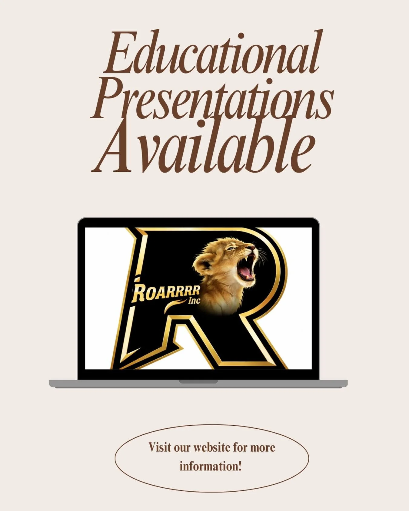 Presentations for: 
Students 
Educators 
Parents 
Law Enforcement 
&amp; More! 

Inquire today at the link in our bio! 💻