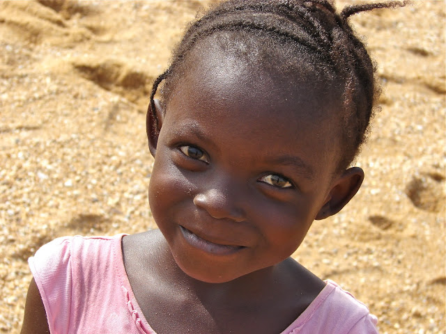  Here is Eve on the beach in January of 2013. That knowing smile on her face is because she believed (we all did) that she would be coming to the US with the team of people from OBOH. As you know, the medical visa failed. 