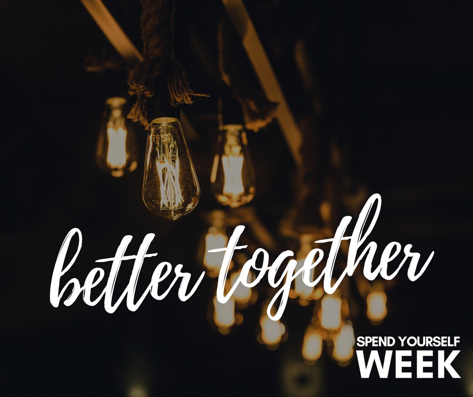 Are You Ready to Spend Yourself?