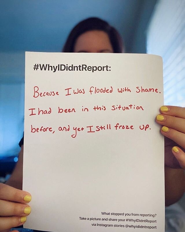 Heartbreaking #WhyIDidntReport story from a brave survivor.
.
#wehearyou #webelieveyou #empowerment #youarenotalone #believesurvivors #yourvoicematters #believewomen #feminism #metoo #metoomovement #sexualabuse #sexualassault #voiceup #speakup #donal