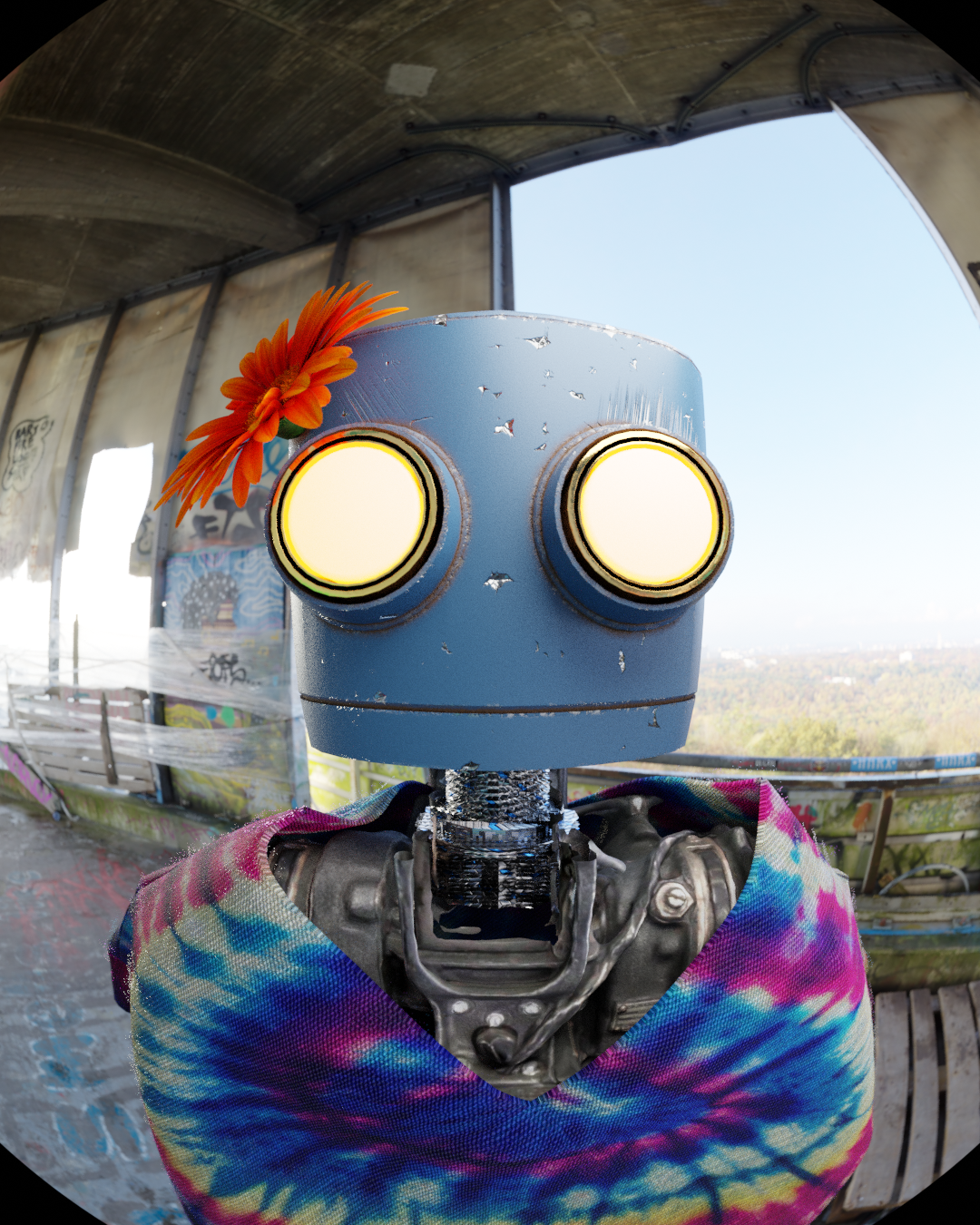 Robot HeadTieDyePanoramaNoDenoise.png
