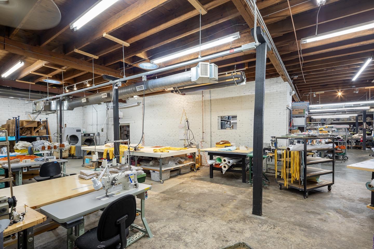 Want to be our studio mate??? We&rsquo;re renting 2000sq ft of our River Arts District studio!!! Space has concrete floors, electrical feedrail system, compressed air, fluorescent lights + natural light. Utilities included.  Additional shared break r