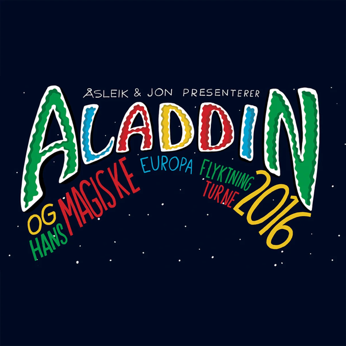 Aladdin og hans magiske europaflyktningturné
