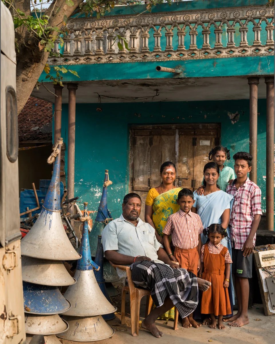 ‘Kuppan and family’ January, 2019. 10” x 8” Archival print on Hahnehmühle pearl.