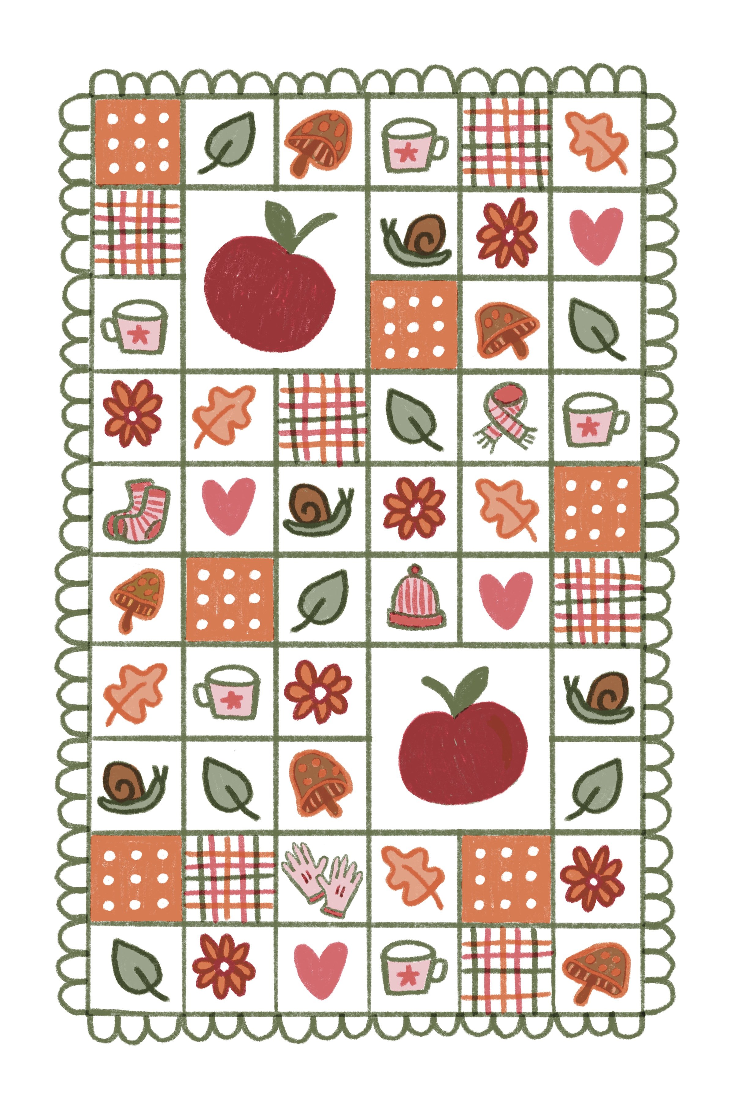 Quilt - Apples