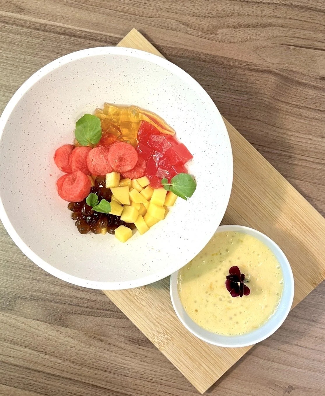 MANGO &amp; WATERMELON SWEET SOUP