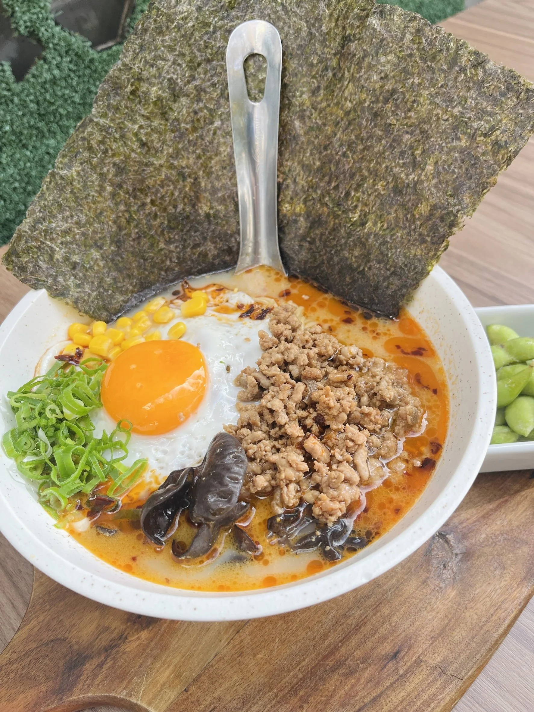 DAN DAN RAMEN SOUP