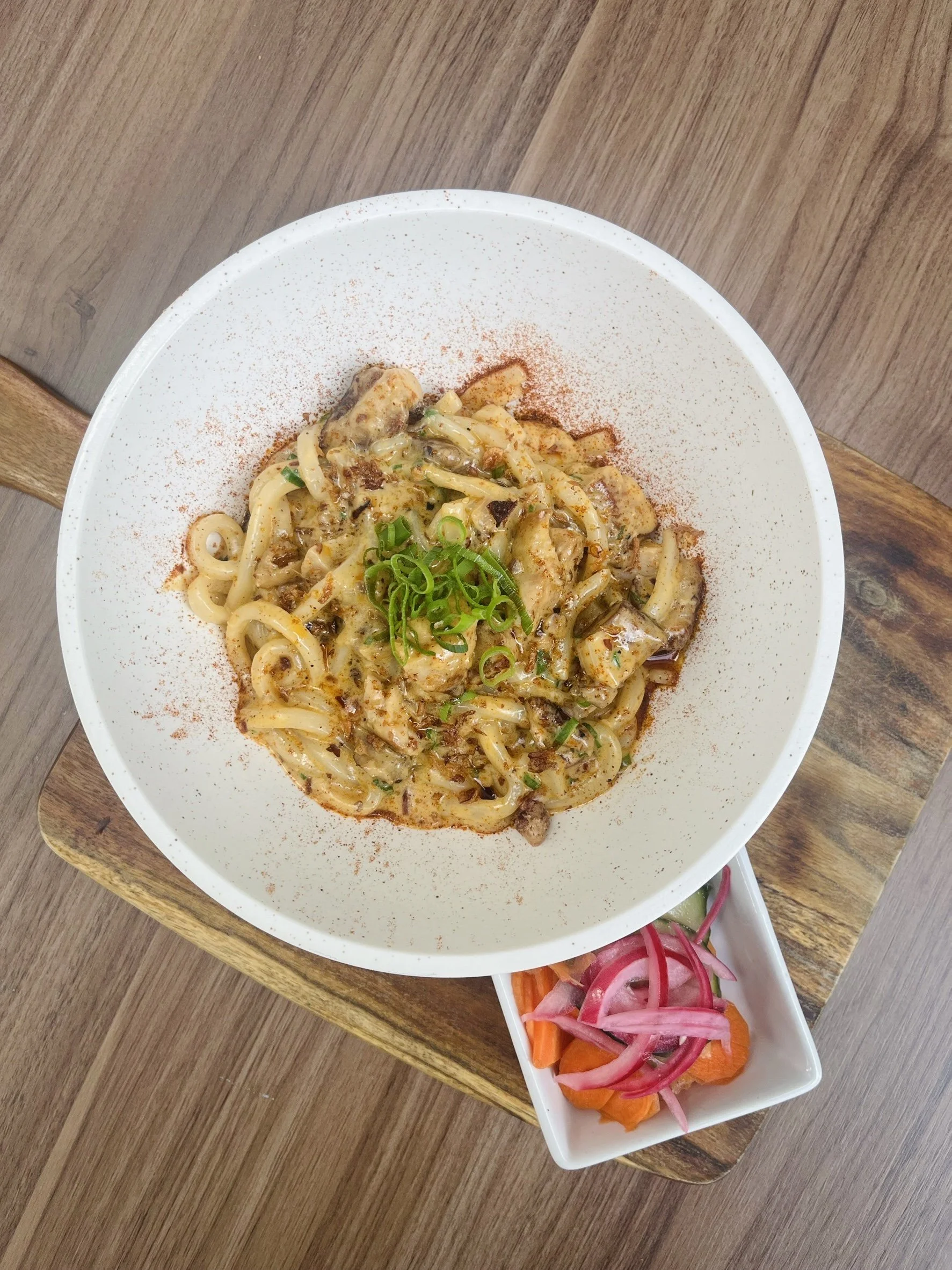 MAPO CHICKEN UDON