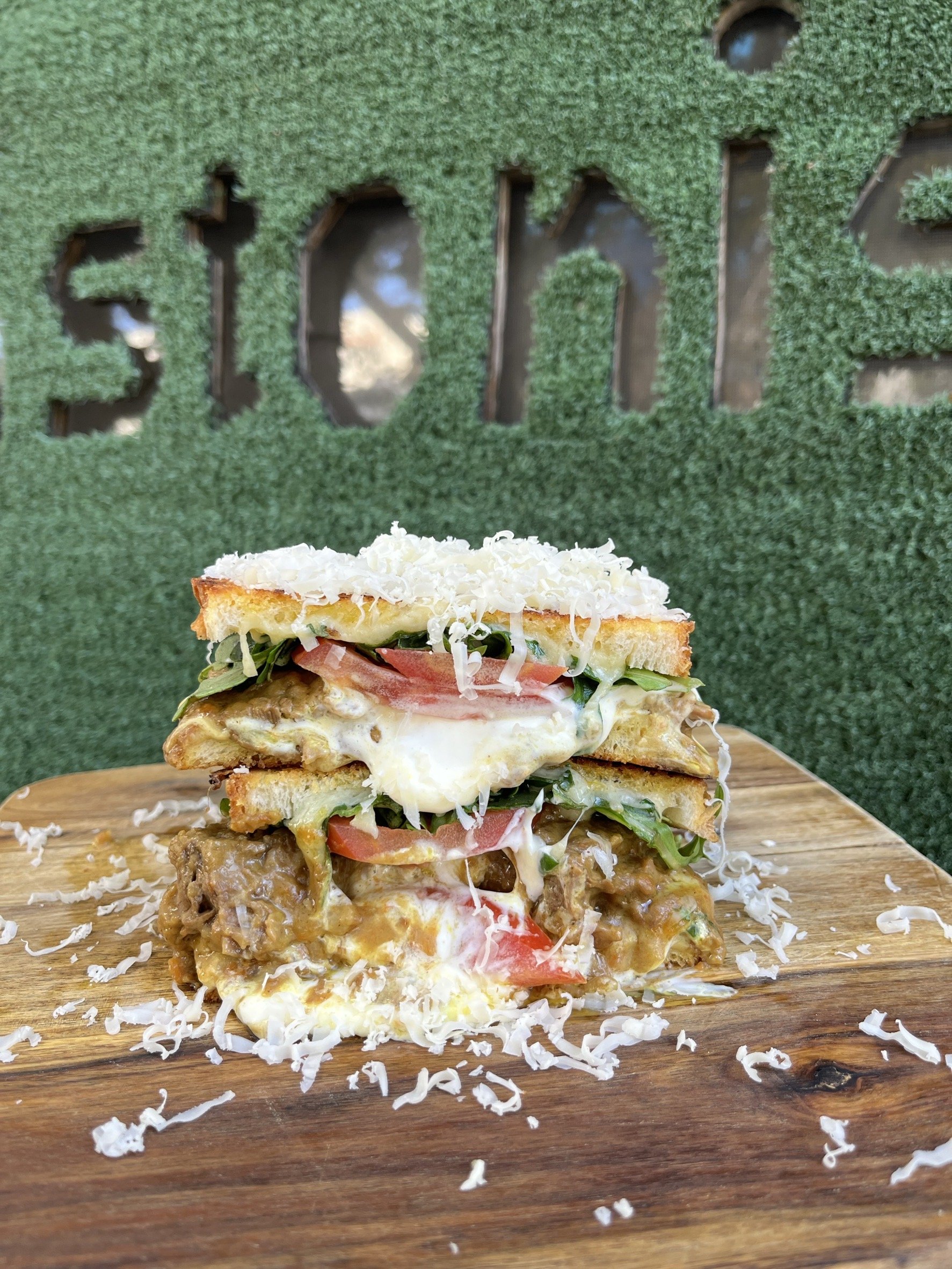 BEEF RENDANG GRILLED SANDWICH